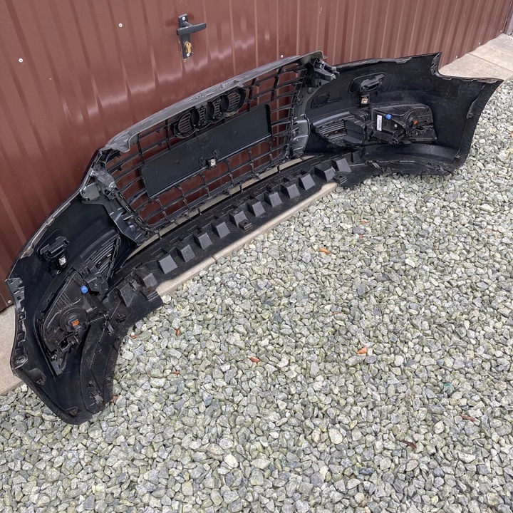 фото №13, Audi a3 8v 12-16 комплектный бампер перед lz9y 3-d/5-d