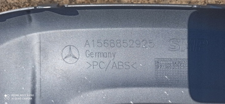 фото №9, Mercedes gla w156 накладка спойлер бампера зад