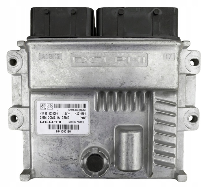 фото №1, Блок керування двигуна peugeot / citroen 2.0 9818035080 9841000180 програмування