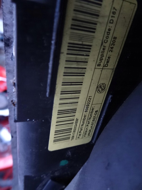 фото №8, Комплект радіатор alfa romeo 159 1.9 jtd