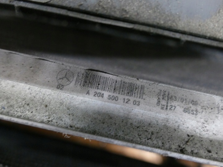 фото №10, Mercedes c-klasa w204 3.0 cdi вентилятор радиатор 2049066802