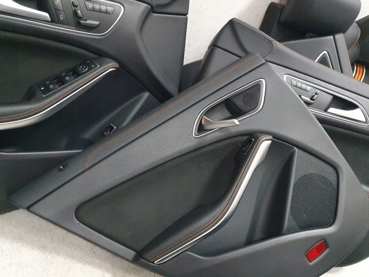 фото №14, Mercedes cla w117 45 s руль декоры ремни сиденья recaro amg orange art
