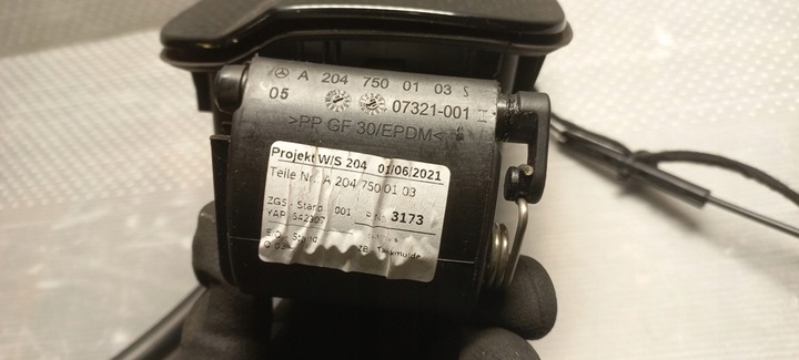 фото №12, Кришка заливання пального прокладка mercedes w204 1,8cgi