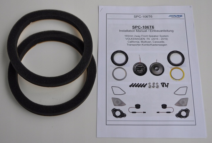 фото №16, Alpine spc-106t6 ekskluzywne brzmienie volkswagen t6 / multivan / caravelle