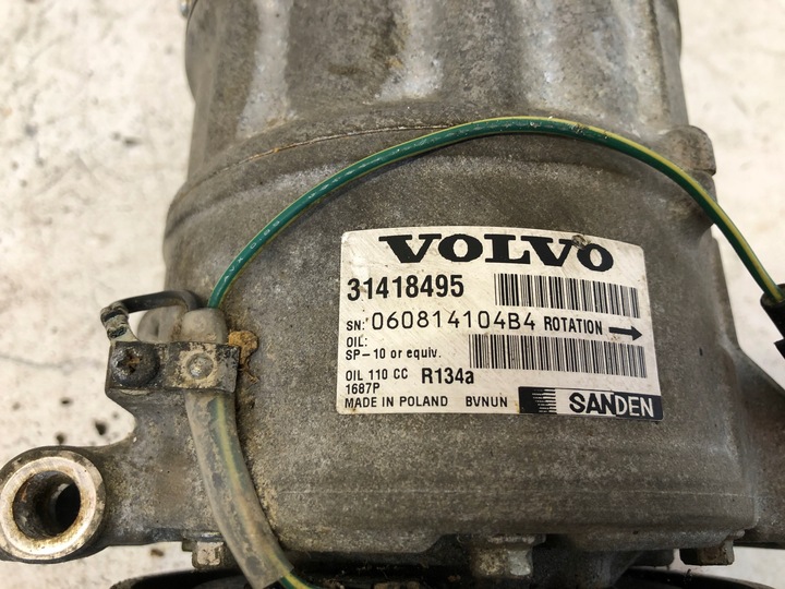 фото №9, Volvo компресор компресор кондиціонера v40 2.0 d d3 12-