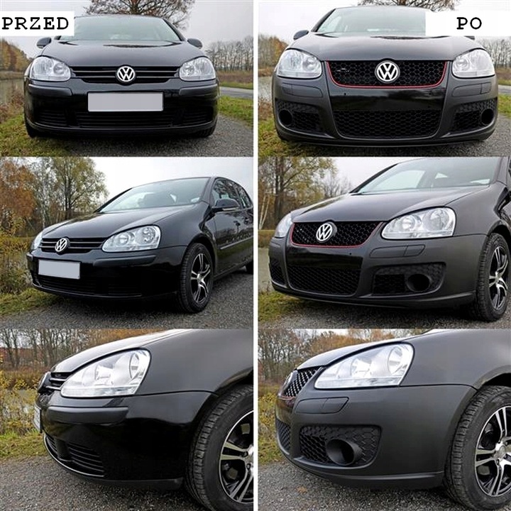 фото №11, Бампер переднее vw golf 5 v 2003-2009 образец gti gtd