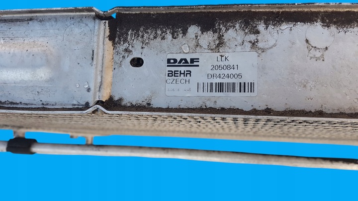 фото №3, Радиаторов интеркулер воздуха daf xf 106 евро 6 рестайлинг 2050841