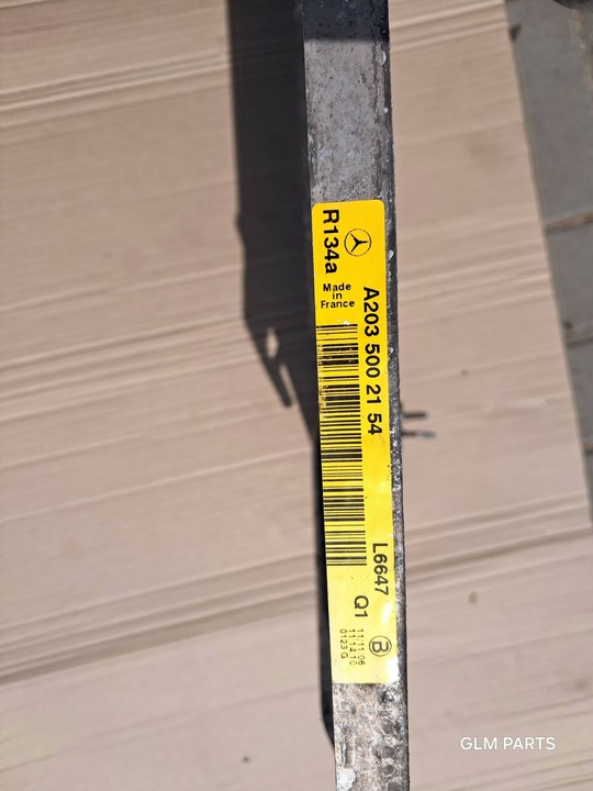 фото №5, Mercedes-benz clk w209 1.8 конденсатор радіаторів кондиціонера a2035002154