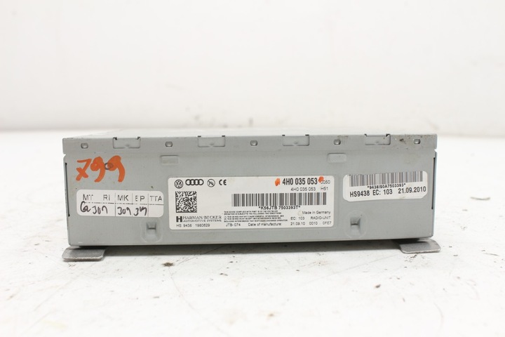 фото №11, Радио тюнер 4h0035053 audi a8 d4