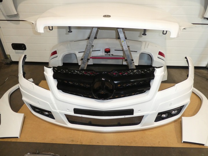 фото №10, Mercedes glk x204 капот бампер перед зад пороги brabus