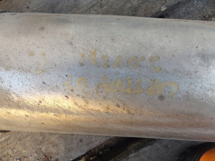 фото №9, Captiva 2,0vcdi глушник вихлоп праві