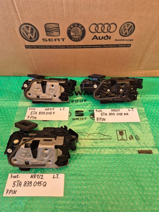 фото №13, Замок замки двері 5ta839015p / 5ta839015q / 5ta839015aa