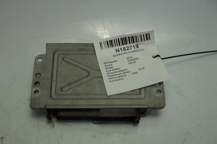 фото №1, Компьютер двигателя ecu 96259124 daewoo matiz