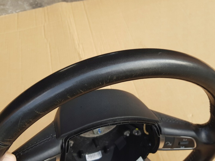 фото №7, Кермо мульті - шкіряний / audi a3 8p - q5 8r - a6 c6 - a4 b8 / чорна