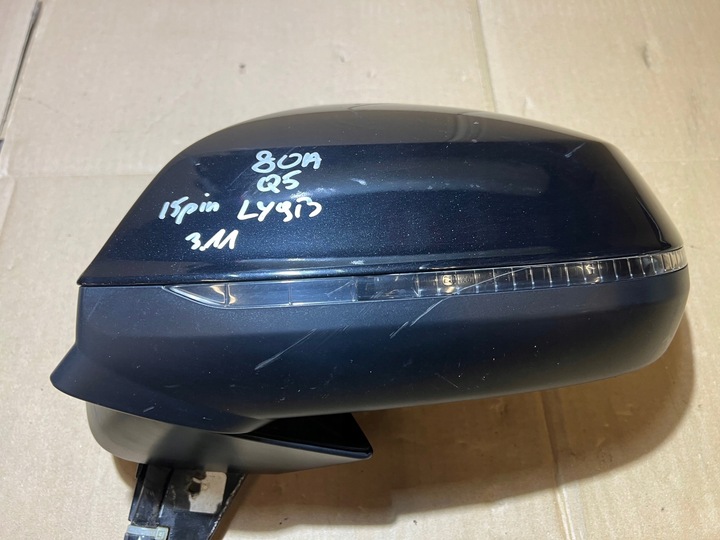 фото №15, Audi q5 80a дзеркало зовнішні ліві асистент 15 pin ly9b