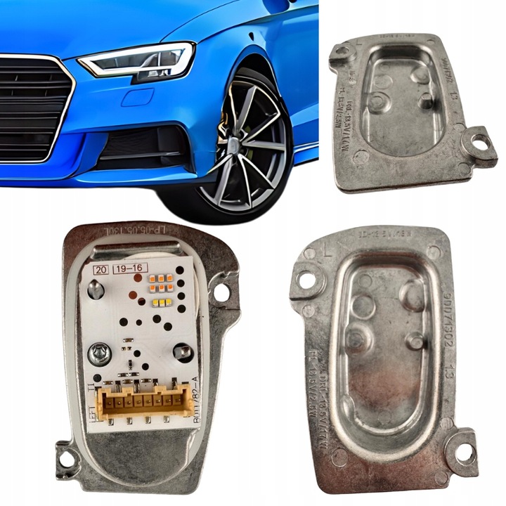 фото №1, Модуль jeż drl света дневных лампа полный led do audi a3 8v fl 8v0998473a