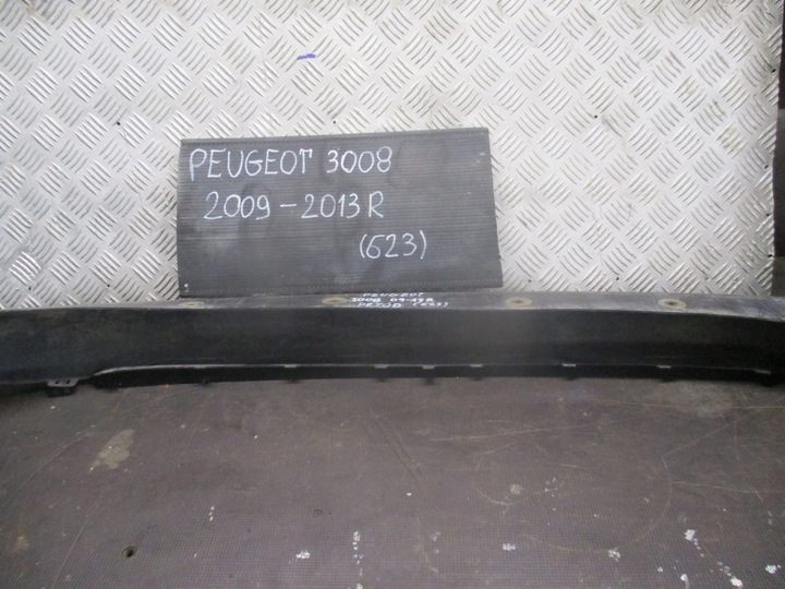 фото №1, Планка накладка бампера перед peugeot 3008 09-13r