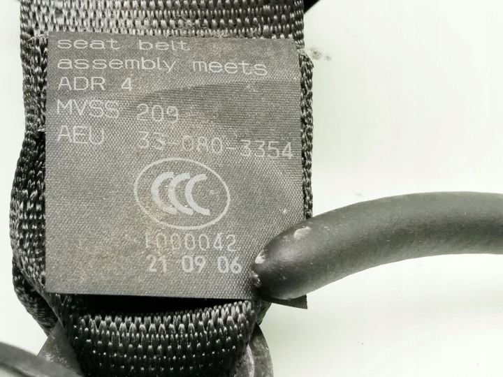 фото №10, 2006 opel astra h заднее pas безопасности 601418