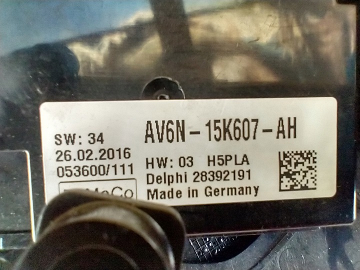 фото №11, Ford focus mk3 st бардачок потолок полка модуль сигнализации av6n-15k607-ah