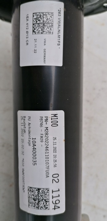 фото №9, Vw id.3 id3 поворотный кулак + амортизатор левый перед 22r.