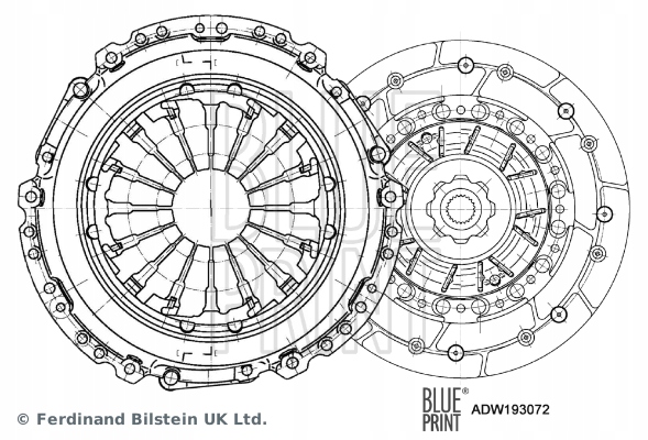 фото №2, Набори зчеплення блакитний print adw193072