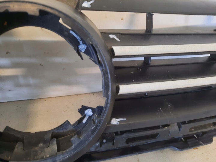 фото №6, Volkswagen touran i 03-15 решётка / решётка радиатора 1t0853651