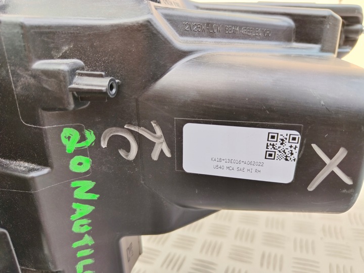 фото №6, Lincoln nautilus 2019- фара лампа перед права повний led usa