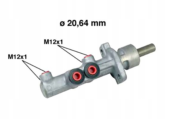 фото №8, Головний гальмівний циліндр metelli 05-0493