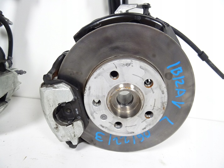 фото №8, Ibiza 5 v 1.0 tsi амортизатор поворотна опора ліва 2q0255af 2q0413031aj 2022r