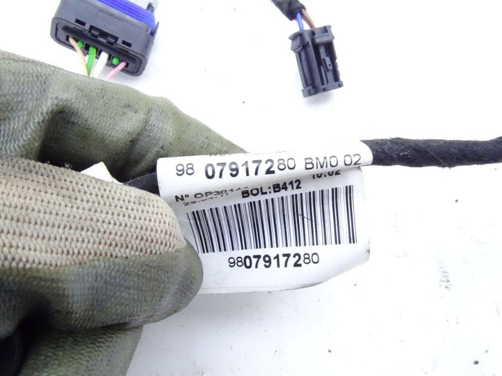 фото №6, Peugeot 308 ii t9 13-21 джгут установка двері праві перед 9807917280 #688