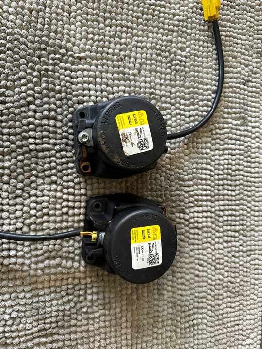 фото №1, Jaguar xf i x250 патрони капота подушка безпеки комплект оригінал