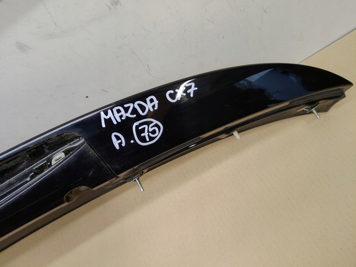 фото №5, Спойлер спойлер спойлер крышки багажника mazda cx7 cx-7 рестайлинг годы 2009-2012