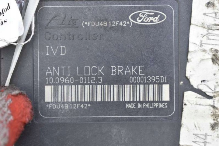 фото №7, Блок управления abs 3m51-2c405-af ford focus c-max mk1 1 i 1.8 16v 125 km 03-07