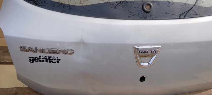 фото №9, Кришка багажника зад задня dacia sandero ii 2 12-20rok з скло оригінал