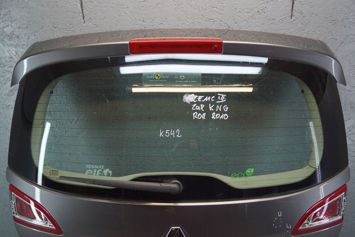 фото №6, Крышка багажника зад renault scenic iii tekng k542