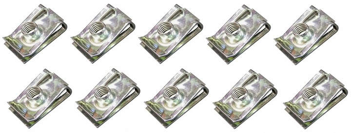 фото №1, Клипса пластина монтажная m6 skoda seat vw vag x10