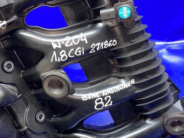 фото №11, Коллектор всасывающий a2710903037 mercedes w204 w203 1.8 cgi 271860