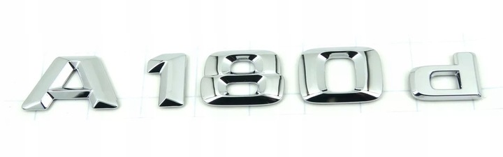 фото №1, Mercedes a-klasa w176 надпис емблема na задня кришка багажника a180 d