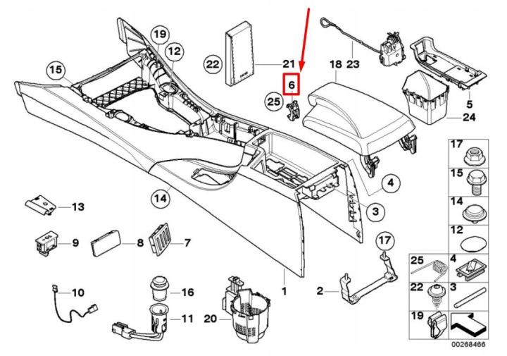 фото №8, Bmw 3 e90 бежевый hak блокирующий кронштейн 7153718 51167153718 оригинальная запчасть