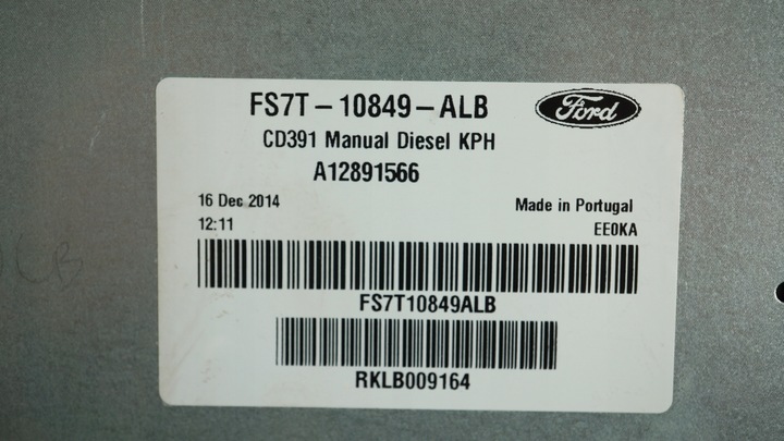 фото №9, Спідометр  дисплей прилади ford mondeo 5 v mk5 fs7t-10849-alb європа eu