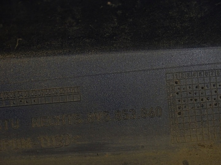 фото №12, Планка пороговая правая audi a3 8v рестайлинг sedan s-line lx5e 8v5853860 8v5854536