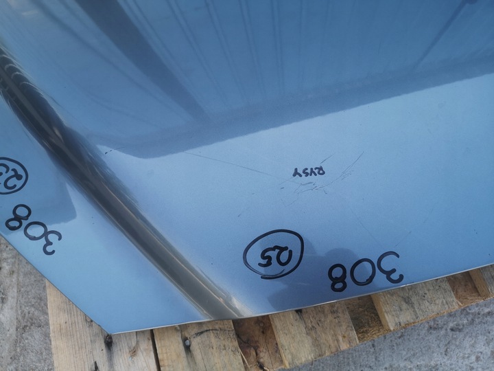 фото №6, Капот крышка двигателя peugeot 308 t7 hb kthc 07-13