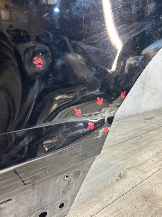 фото №3, Porsche cayenne 7p5 дверь левый зад задние левая