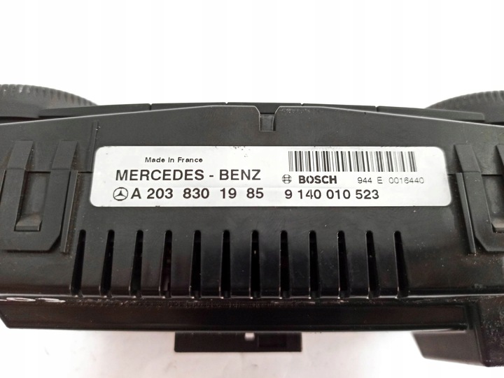 фото №16, Mercedes-benz c w203 2004 управление i элементы электрические