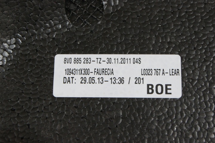 фото №12, Gd audi a3 8v s-line сидіння диван зад задня