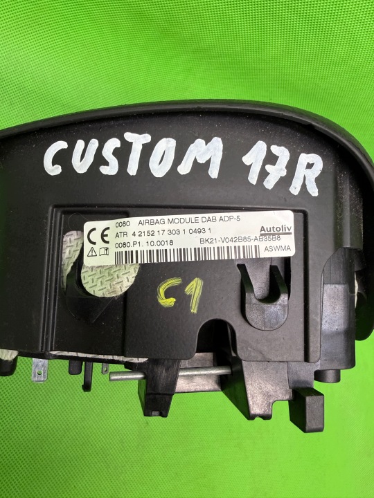 фото №5, Повітряна подушка подушка  водія ford transit custom bk21-v042b85-ab35b8