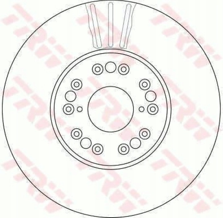 фото №13, Trw диски + гальмівні колодки перед lexus is 200 300 sc 430