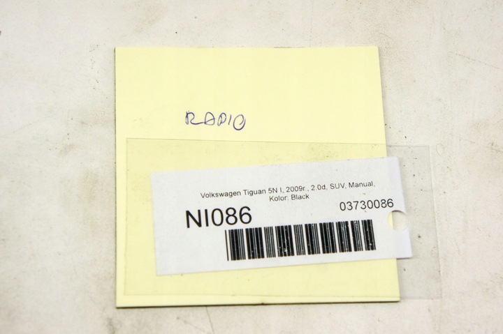 фото №8, Ni086 vw tiguan i 5n радио навигация 3ad035185a