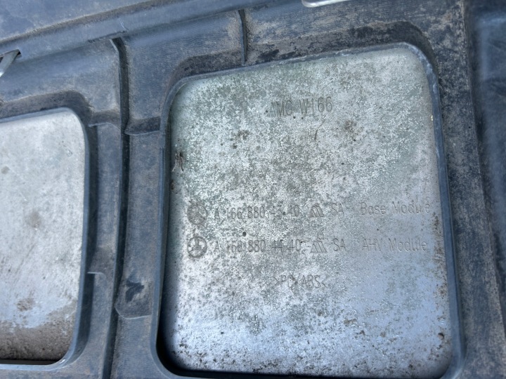 фото №13, Бампер заднее mercedes ml166 amg a1668850325