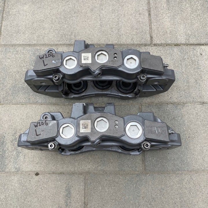 фото №8, Mercedes w206 amg c63s супорт гальмівний лівий перед 099cpl / 23201